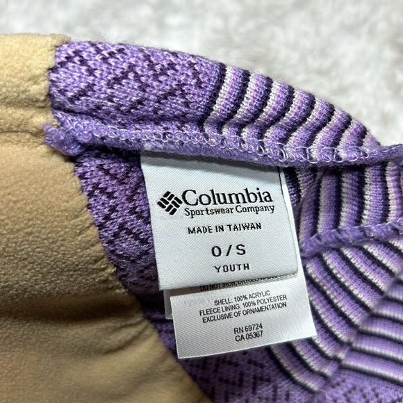 Columbia Girls Knit Hat W/Tassel Size OS Youth-NWOTS - Picture 4 of 4
